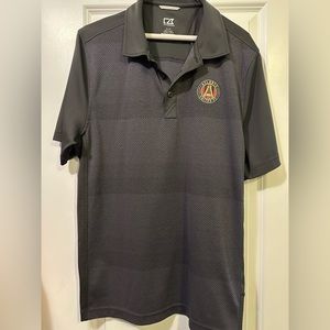 Black Atlanta United Polo Shirt - Cutter & Buck - Men’s Medium.